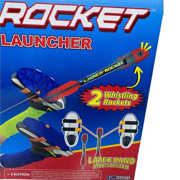 Fun Wares Launch Rocket Catapult Launcher 250 Plus Feet - Picture 6 of 7
